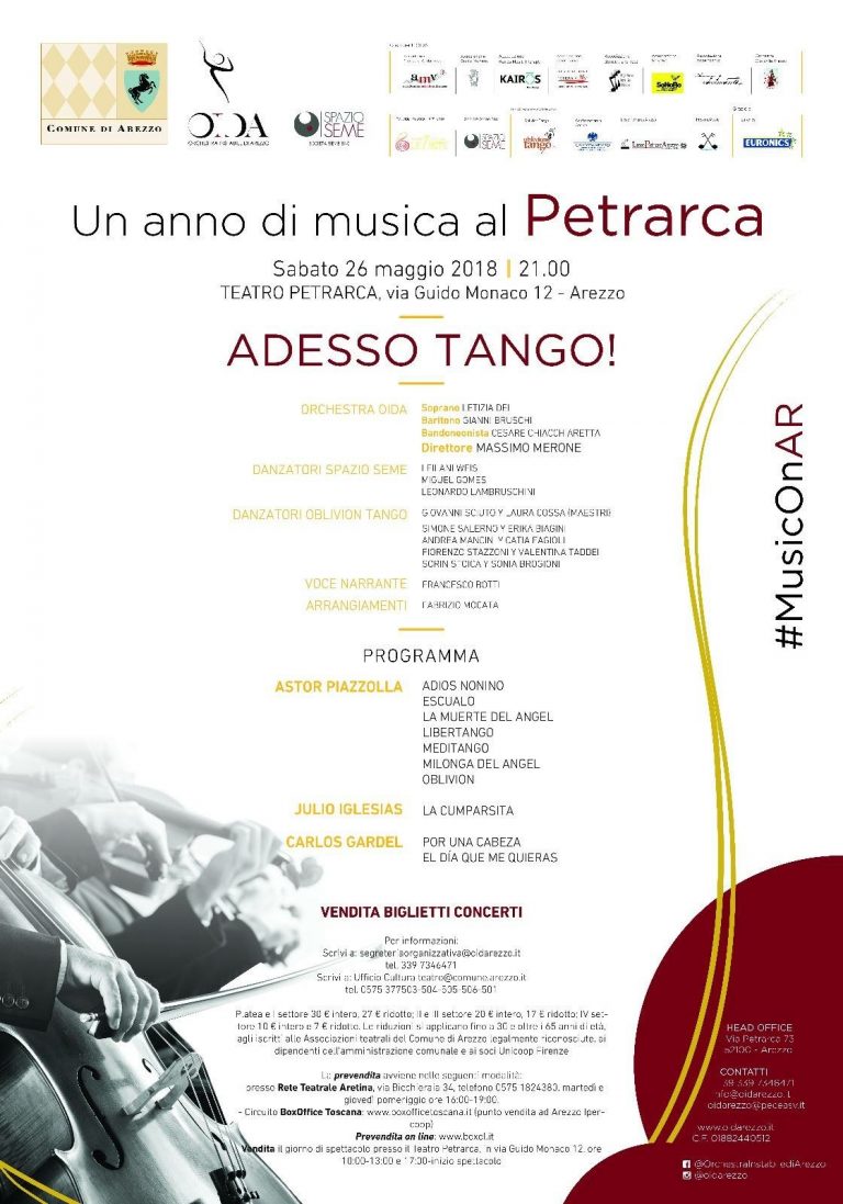 Manifesto Adesso Tango